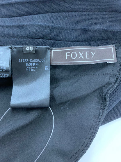 フォクシーブティック ニットドレス アンブロシア 41783 ワンピース 40 ブラック IT2FST8BX9AD