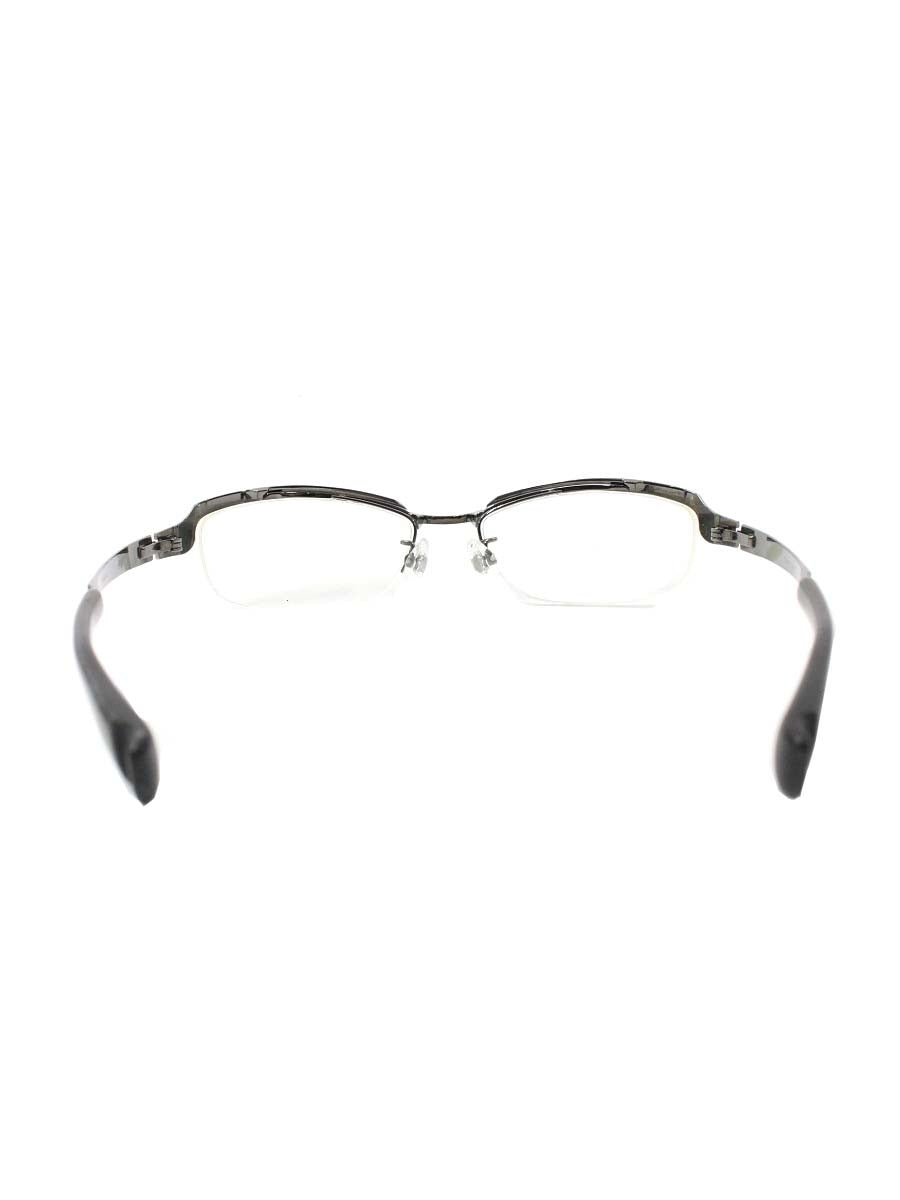 フォーナインズ S-321T メガネ 眼鏡 ガンメタル/ブラック メタル