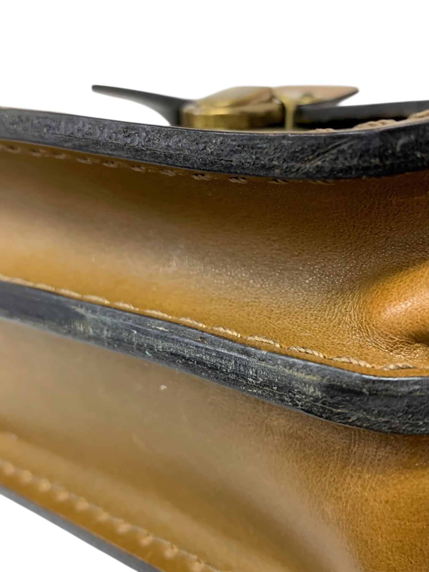 ヘルツ ベルトポーチ ウエストポーチ ブラウン ラティーゴ ハードレザー ITE43E4FIL7T