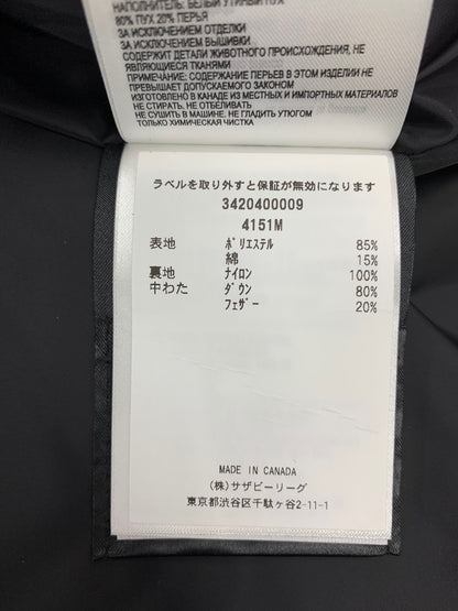 カナダグース GARSON VEST ギャルソン 4151M ダウンベスト XS ブラック ITAHGSROO43E