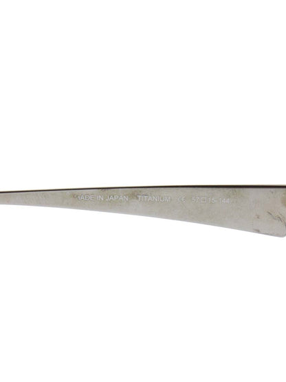 サムライ翔 SS-T107 メガネ シルバー 智 メタルフレーム スクエア ITH8GETAVGRC