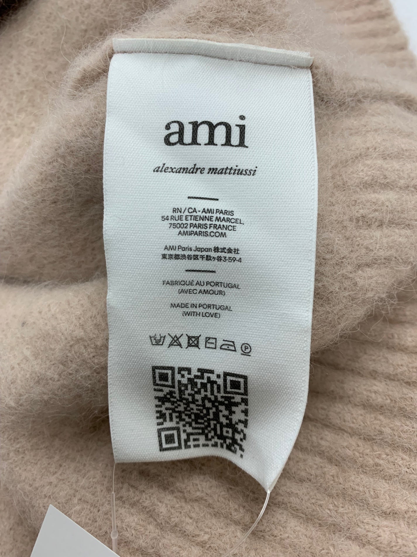 アミパリス Ami De Coeur カーディガン UKC025.KN0032 XL ピンク アルパカ IT6ML997CA9G