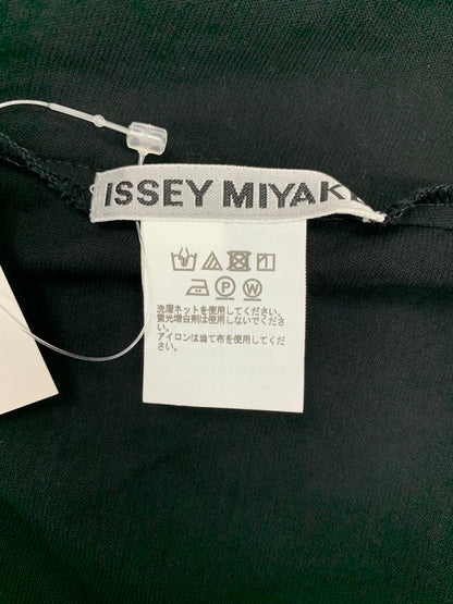 イッセイミヤケ Layered-T Greige IM51JK722 カットソー 2 ブラック IT4DHNA22910 【SALE】