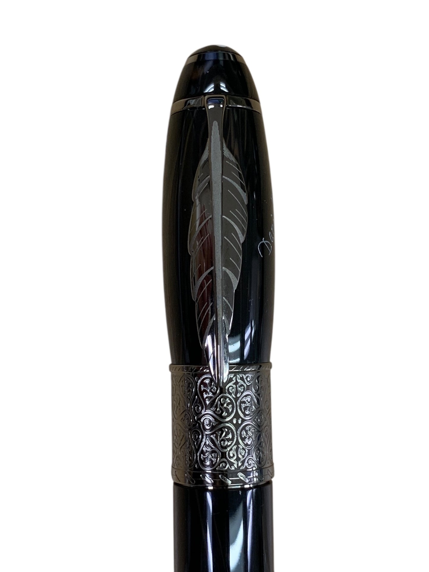 モンブラン 万年筆 作家シリーズ 2014 ダニエル･デフォー ブラック 10000本限定 750 18K ITMA0HREPMU4