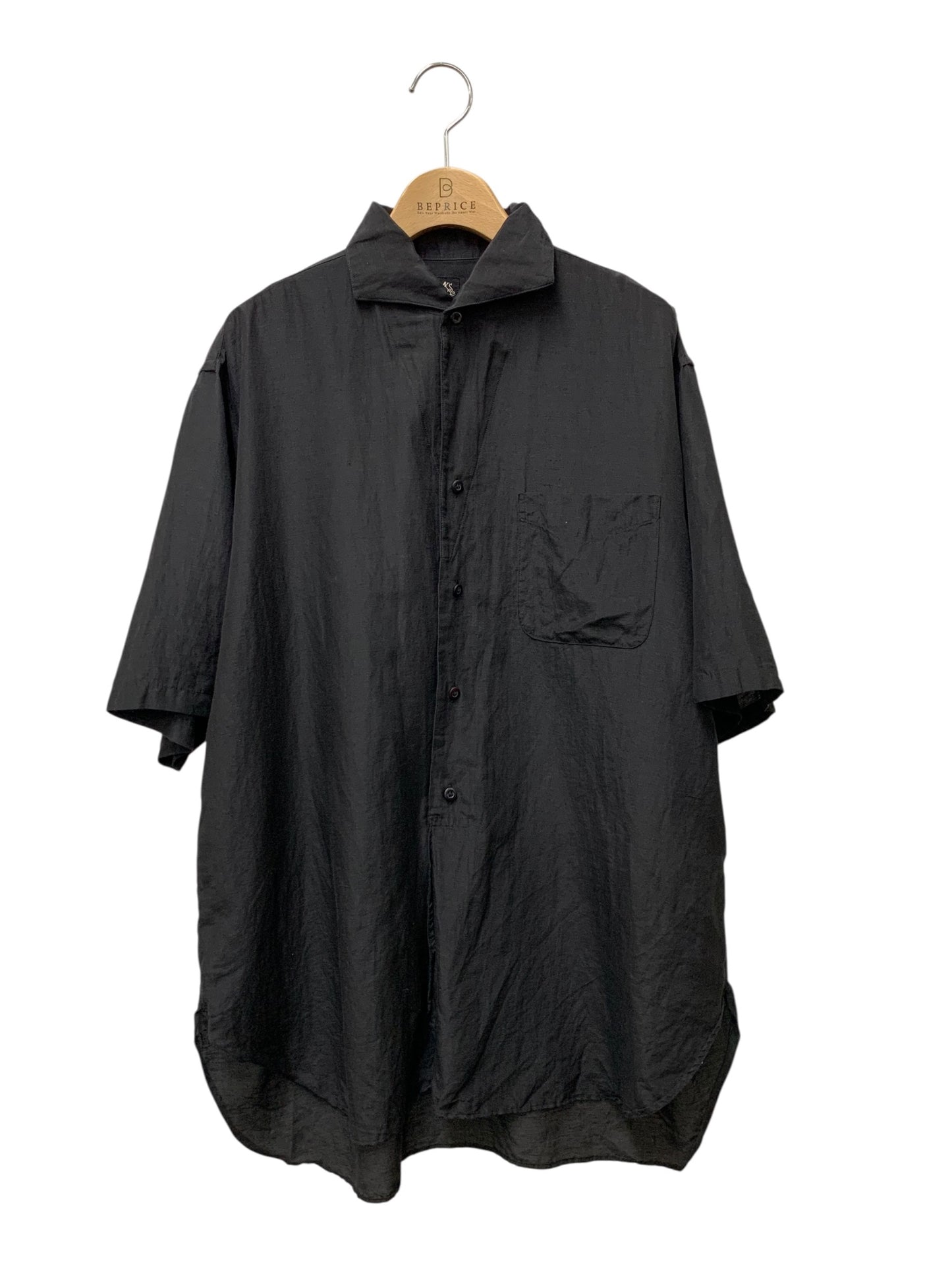 キャプテンサンシャイン RIVIERA S/S SHIRT KS20SSH04 36 ブラック 20SS IT7JZNHOE0XZ