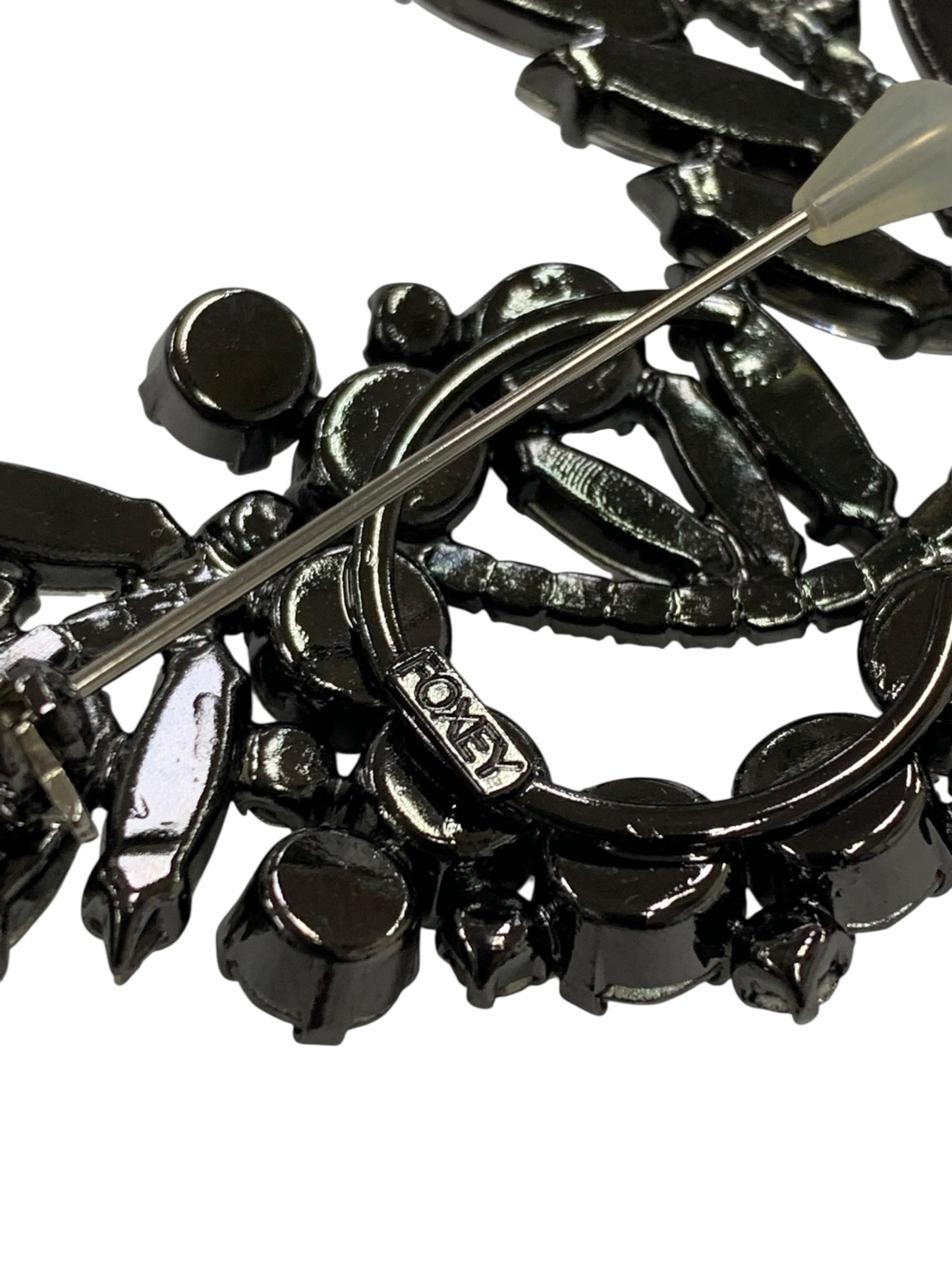 フォクシーブティック Brooch Crystal Waltz 36584 ブローチ シルバー IT92FD87OWV0