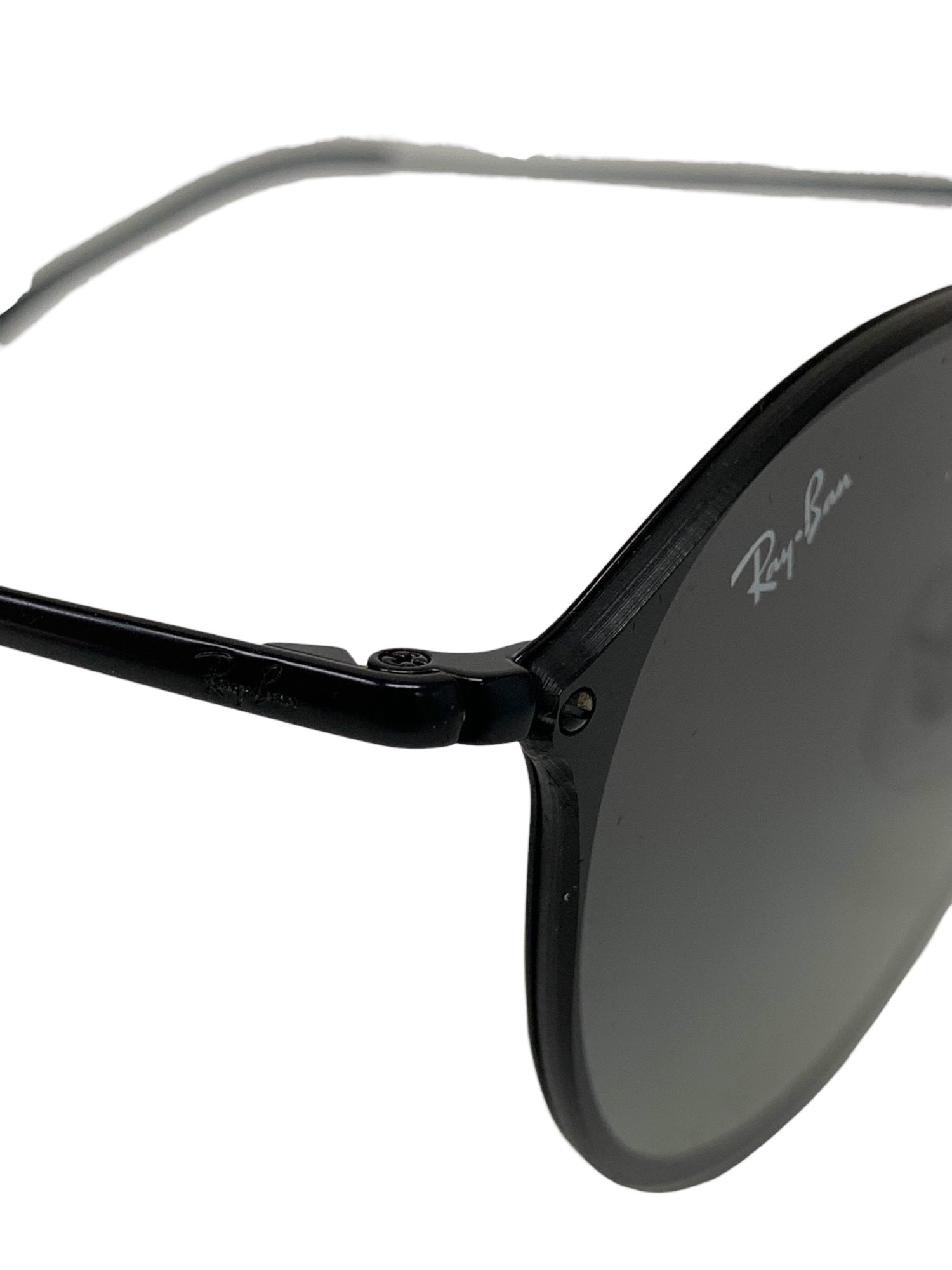 レイバン BLAZE ROUND RB3574-N サングラス ブラック メタルフレーム