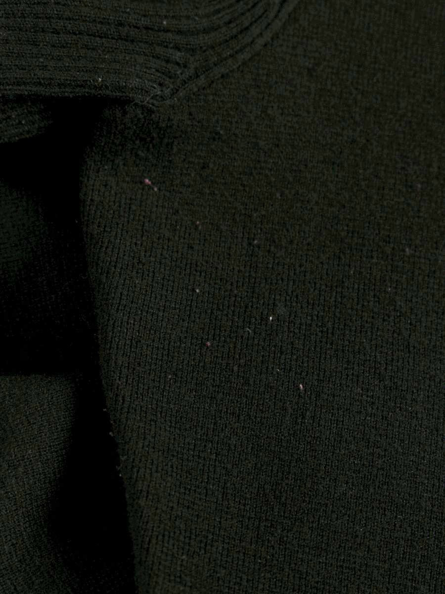 エムズグレイシー Ribbon Knit One-piece 818570 ワンピース 40 ブラック リボン ITQ9BWJYV8TQ