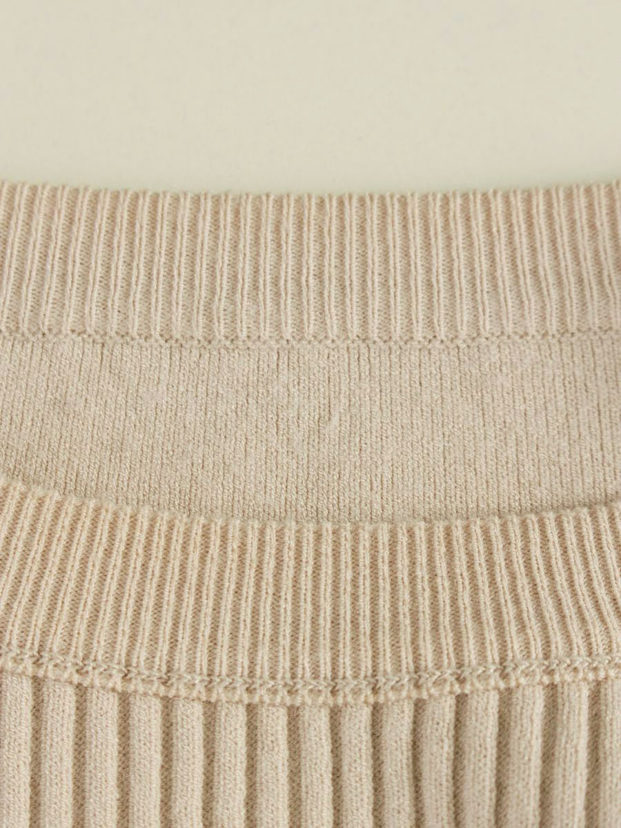 フォクシーブティック ニットトップ ベーシックリブ 38091 セーター 38 ピンク IT4J4M25LPJS