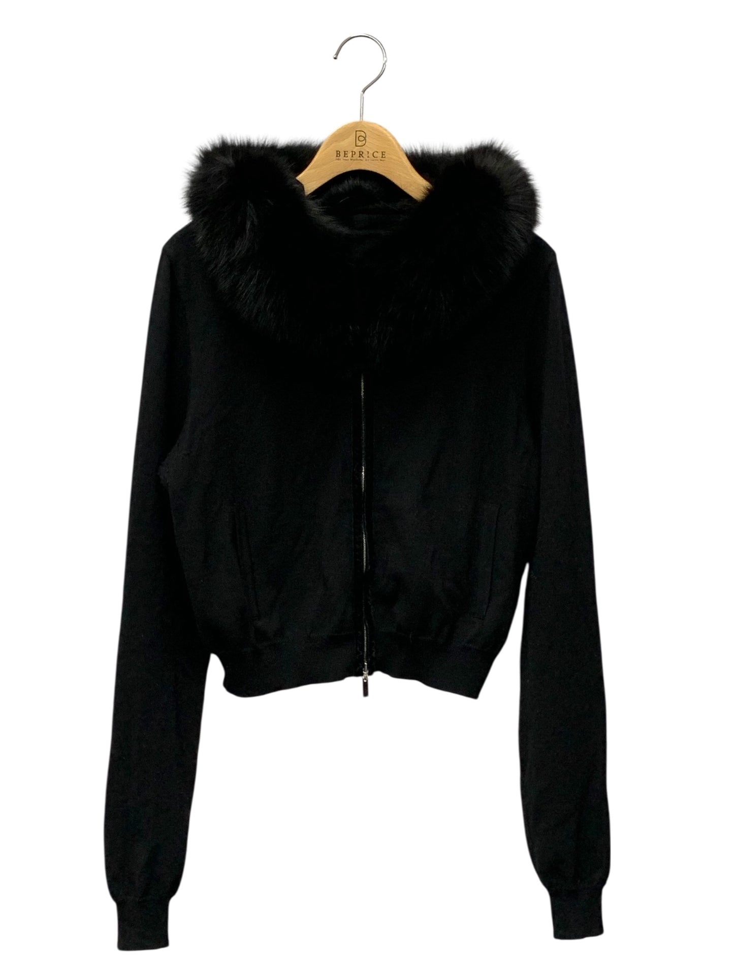 フォクシーブティック Littele Parka 37438 40 ブラック フォックスファー ITOBLLGHSCGA