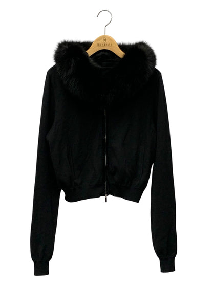 フォクシーブティック Littele Parka 37438 40 ブラック フォックスファー ITOBLLGHSCGA