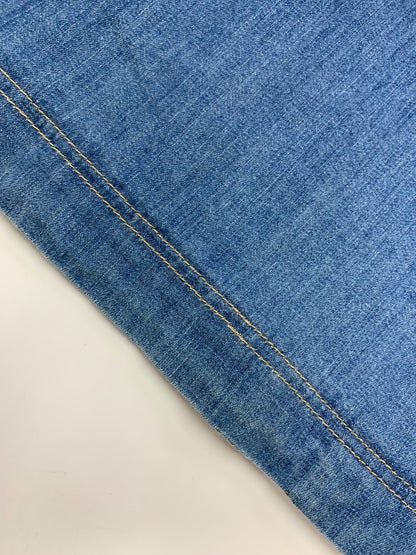 エムズグレイシー デニムティアードコート 219105 デニムコート 40 ブルー フィット＆フレアー IT3FQ2VUOO3S 【SALE】