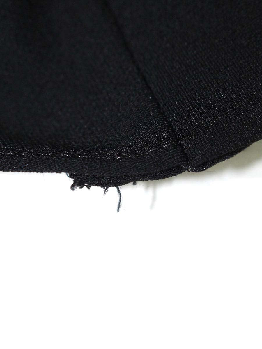 ルネ basic 5616180 ワンピース 34 ブラック カメリアバックジップ IT7L5HN746CK 【SALE】