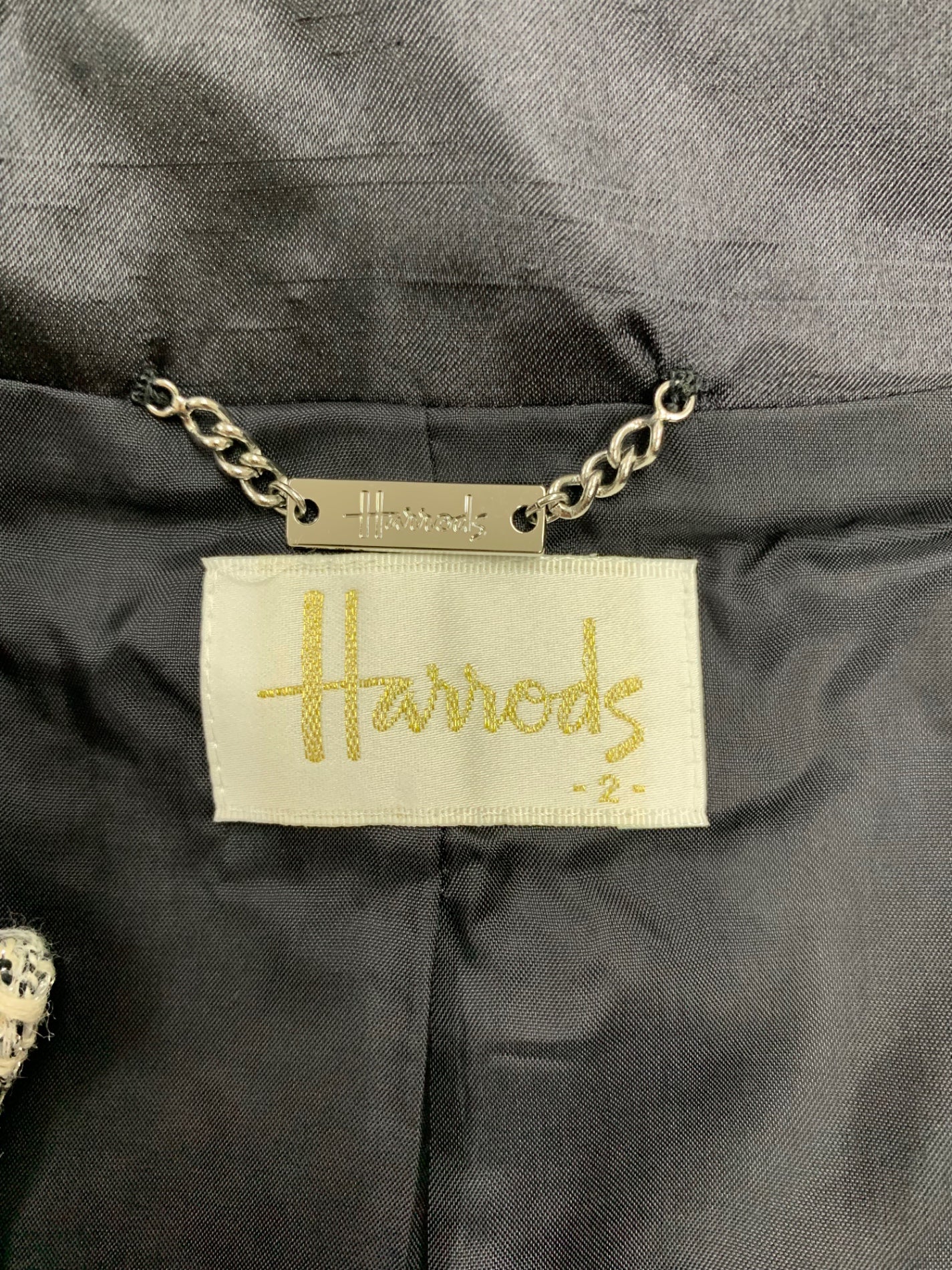 ハロッズ 16100031 ジャケット 2 グレー ツイード ITL0NY1UY98U