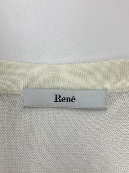 ルネ 6412720 ロングカーディガン 36 ホワイト ITGAP93PEHCB 【SALE】