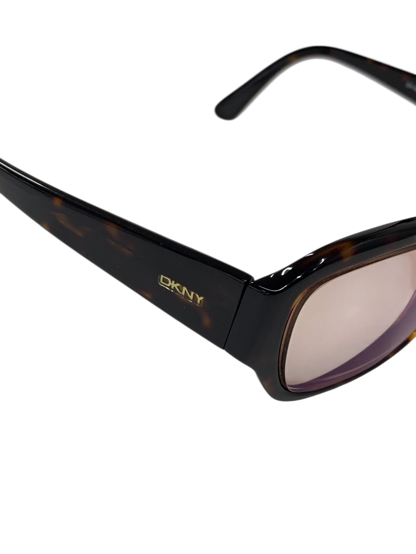 ダナキャラン DY4009 サングラス ブラウン セルフレーム フルリム スクエア ITIG51GPX26S