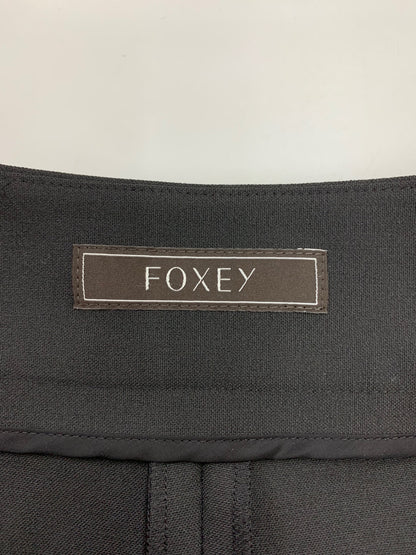 フォクシーブティック PORTO ポルト 43455 パンツ 40 ブラック タック IT8QQU5Z3K14