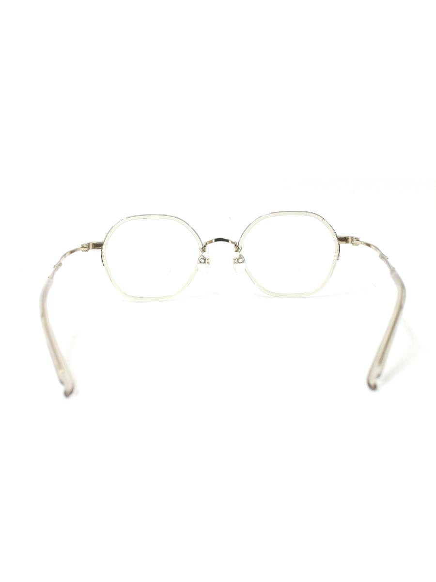 フォーナインズ M-140 メガネ ゴールド メタルフレーム フルリム ヘキサゴン ITXYWFGEKMCG 【SALE】