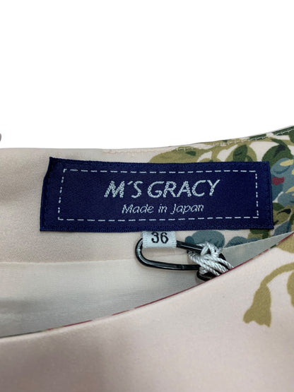 エムズグレイシー 721503 ワンピース 36 ピンク フラワーモチーフ ITZBICMVPA4Q