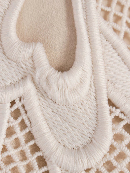 セルフォード CWFS194054 タイトスカート 38 ベージュ ハートレース IT1G9KE5IXXC