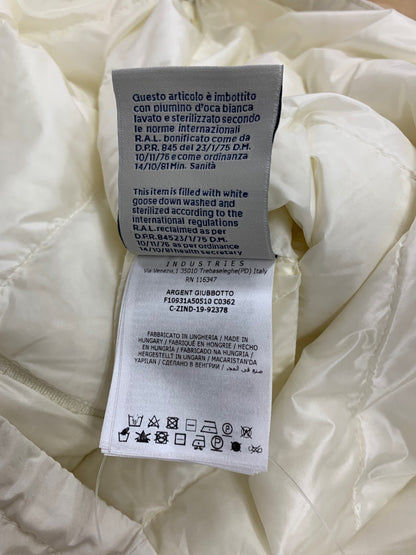 モンクレール ARGENT GIUBBOTTO ARGENT JACKET F10931A50510 C0362 ダウンジャケット 1 アイボリー ITWNTCNUXB6M