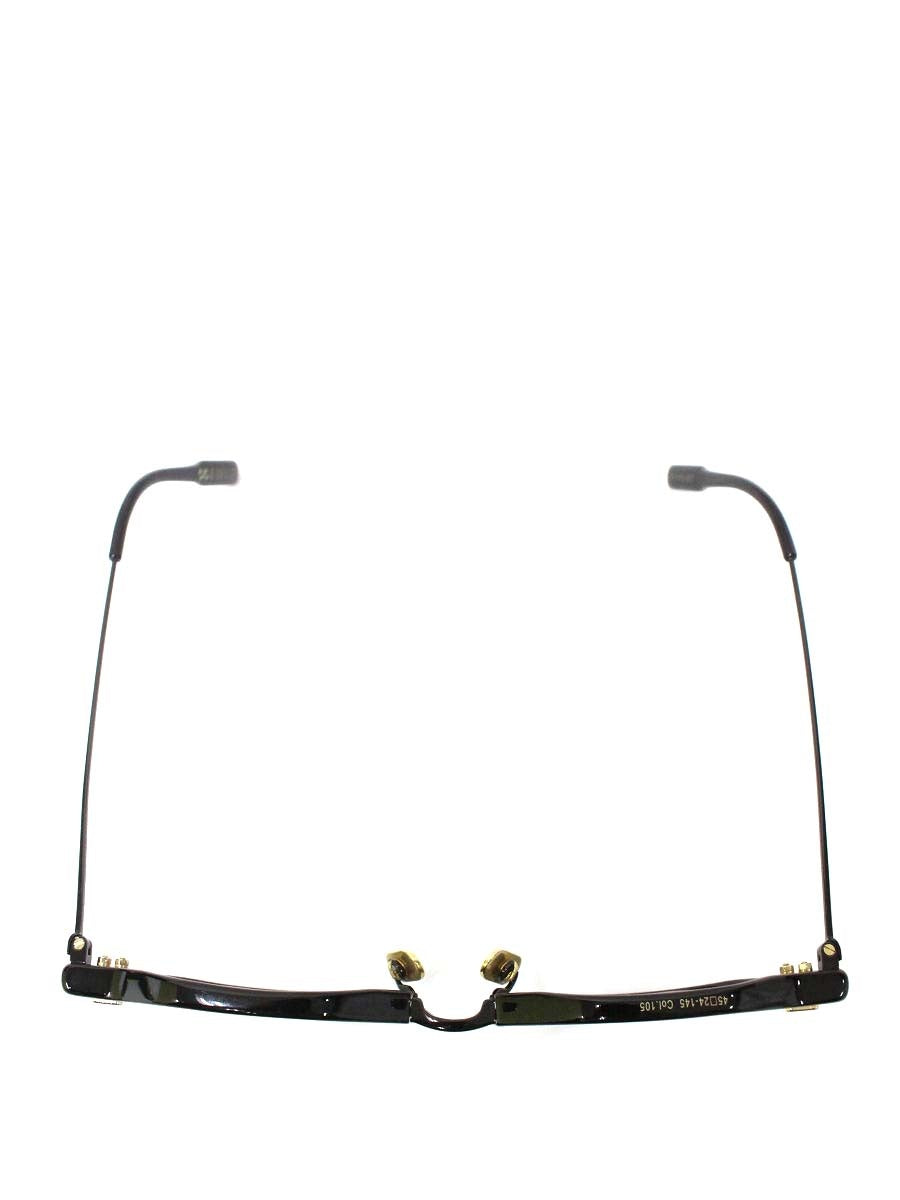 オージーバイオリバーゴールドスミス NOVELIST メガネ ブラック オクタゴン コンビフレーム IT00RUL8A71U