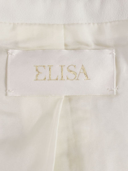 エリザ 26500061 ジャケット 1 アイボリー ツイード フラワーモチーフ ITOJPID0XTM0 【SALE】