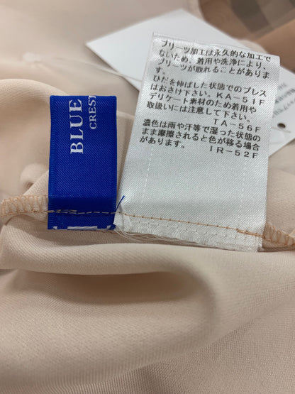 ブルーレーベルクレストブリッジ 55J19-608-10 ワンピース 38 ピンク プリーツ ウエストギャザー IT2NU3HXO89X