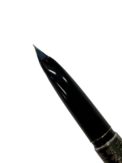 パイロット 万年筆 旧型カスタム 般若心経 スターリングシルバー グレー F 18K ITQWEPBRZ5C4