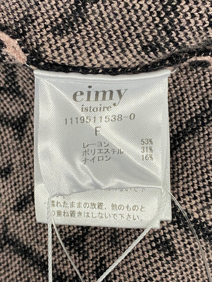 エイミーイストワール eimy monogramニットフーディー  1119511538-0 F ピンク 2019AW IT88LBU409RW 【SALE】