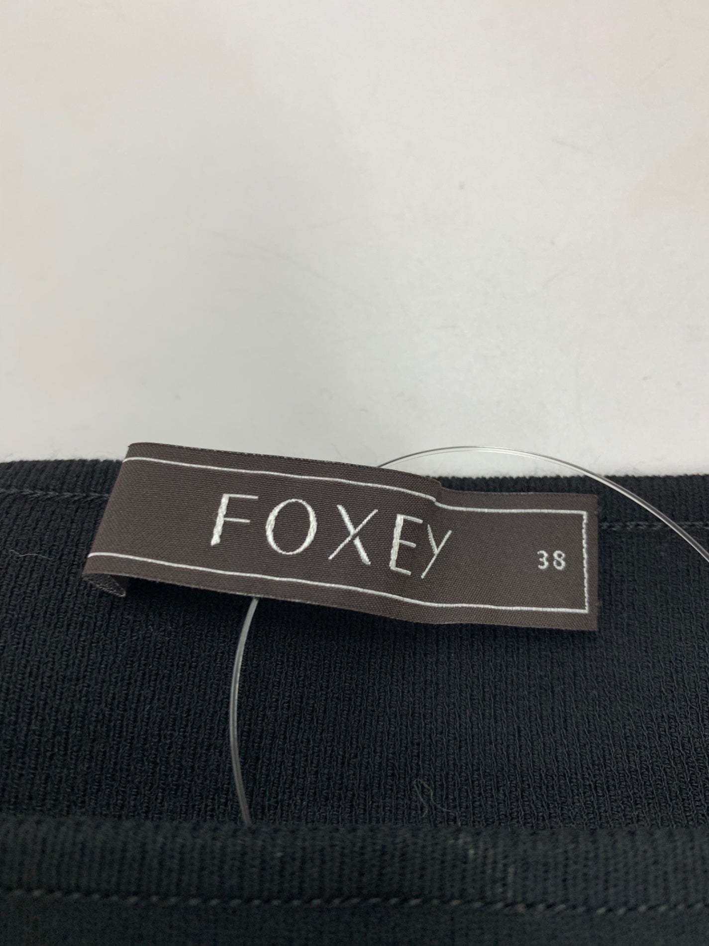 フォクシーブティック 28982 セットアップ 38 ブラック トップス スカート ニット プリーツ ITROOPL9GNY4