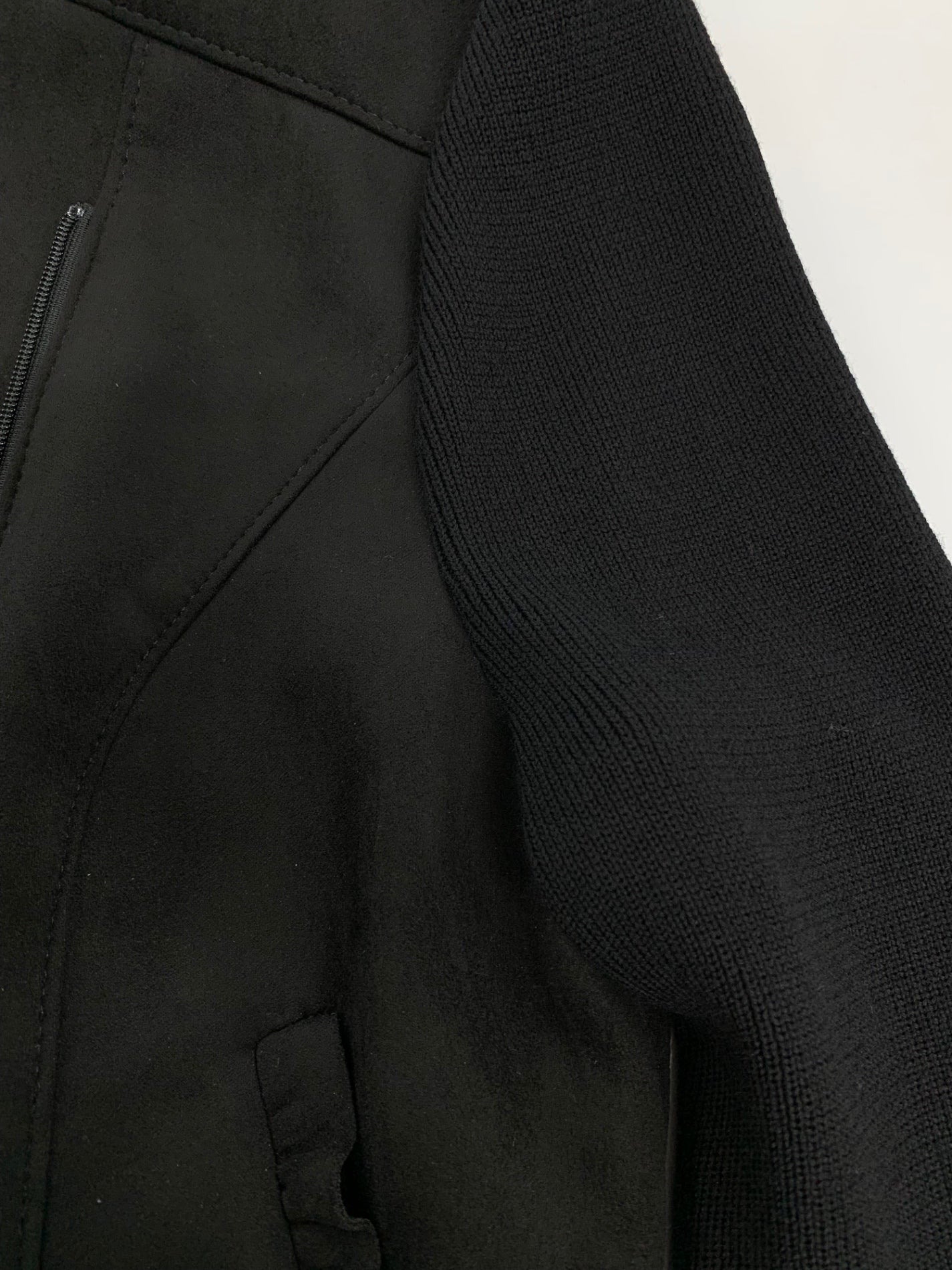 エムズグレイシー Suede Touch Jacket 814532 ジャケット 40 ブラック ITBLL6T4XTA4