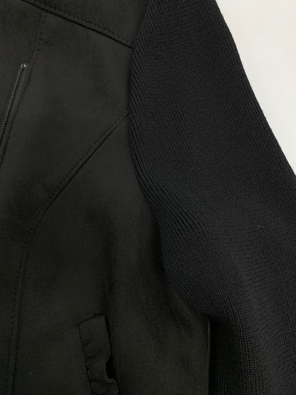 エムズグレイシー Suede Touch Jacket 814532 ジャケット 40 ブラック ITBLL6T4XTA4