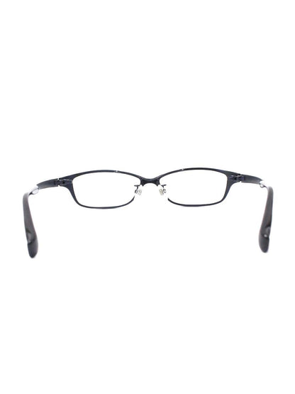 フォーナインズ S-820T メガネ ダークブルーマット スクエア メタルフレーム col.7 ITJFYAJH2HMM