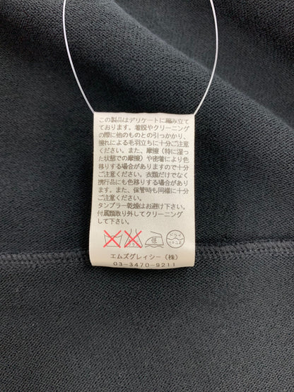 エムズグレイシー 628301 ワンピース 40 ブラック ニット リブ ITXSRXOZ2K3C