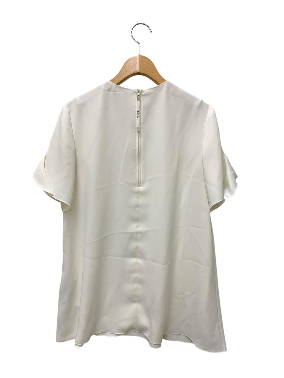フォクシーニューヨーク Flounce Petal 39469 カットソー 38 ホワイト 2021年増産品 ITDVIF9CEQH1