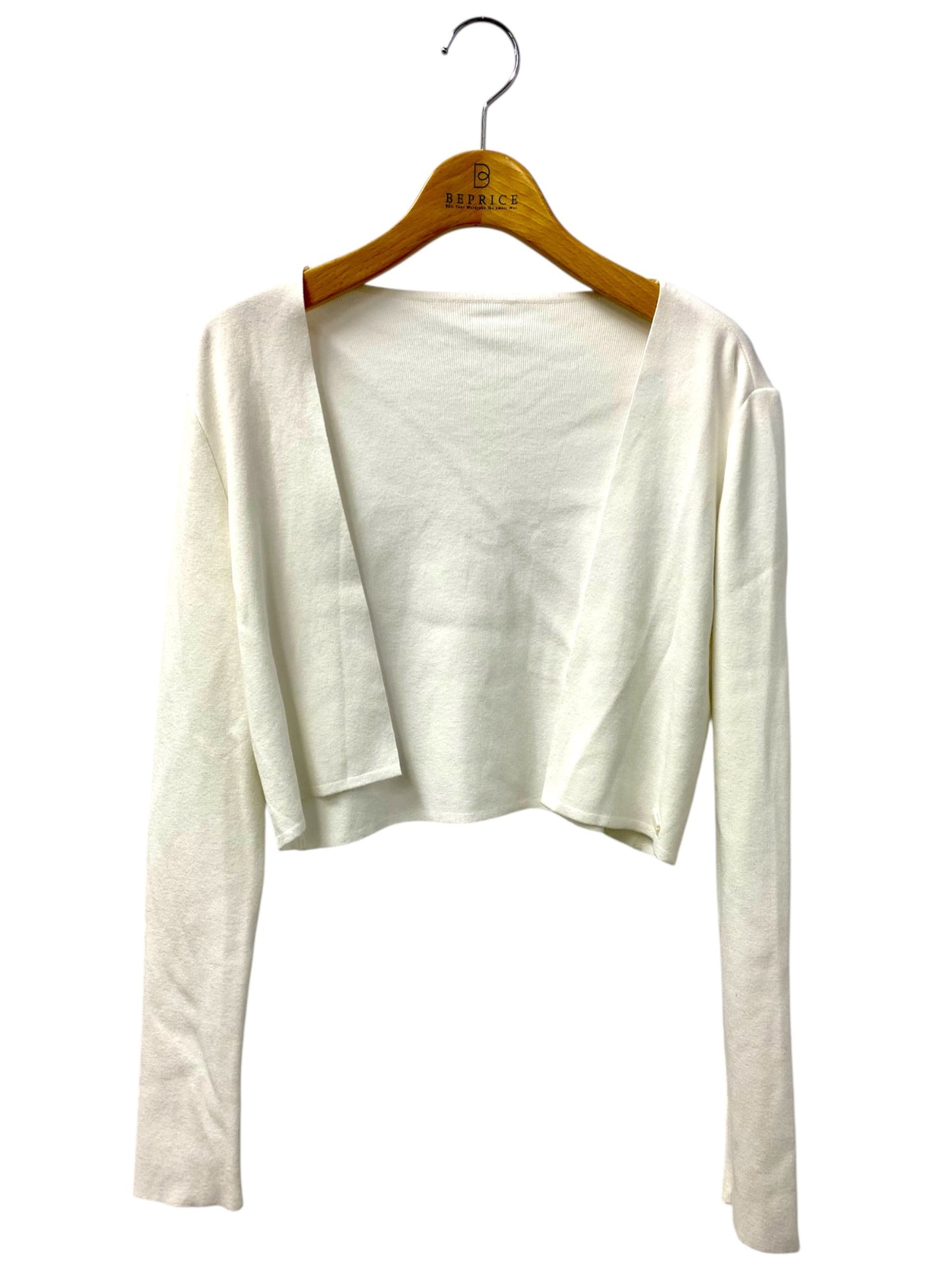 フォクシーブティック New Square Cardigan 39247 カーディガン 38 ホワイト ニット ITYN72OFHBKE