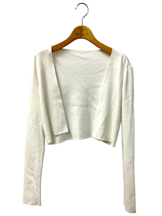 フォクシーブティック New Square Cardigan 39247 カーディガン 38 ホワイト ニット ITYN72OFHBKE