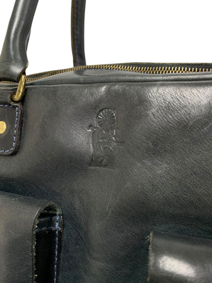 サンダスト モルペウス ブリーフケース ネイビー ビジネスバッグ レザー IT8DG6O6N328