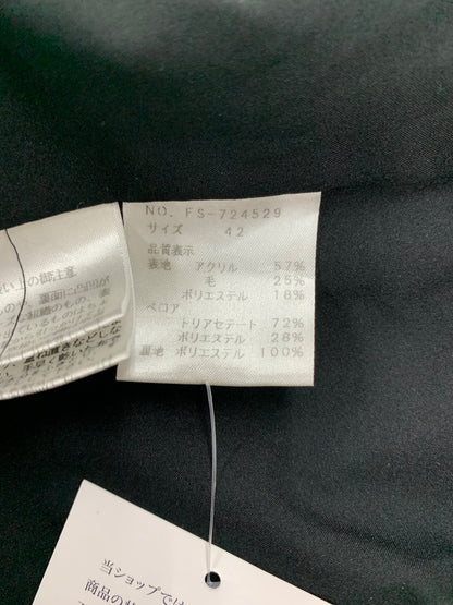 エムズグレイシー 724529 セットアップ 42 ブラック 千鳥格子 IT9PKDWG3K40