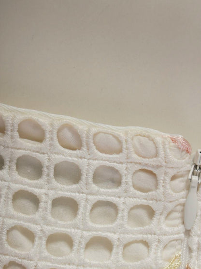 トッカ OPTOLS0230 ワンピース 2 ホワイト カットワーク タック フレア ITC2RWDQ2B4E 【SALE】