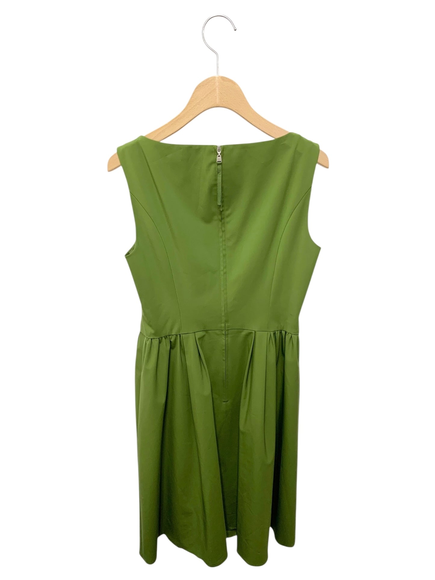 フォクシーニューヨーク ドレス ウォータープルーフストレッチ 38335 ワンピース 38 グリーン ITU4JCNHE5TS