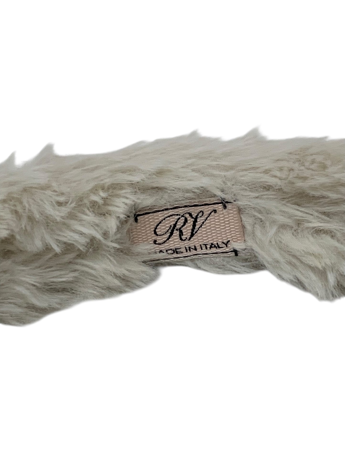 ロジェヴィヴィエ エフロレッソンフォフュール REWAC670100J79 イヤーマフ ホワイト ファー ラインストーン ITQ2YY9O1SNO