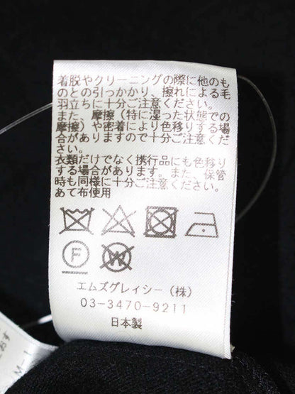 エムズグレイシー 115702 ニット セーター 38 ブラック IT7V1GPQ6B0Y