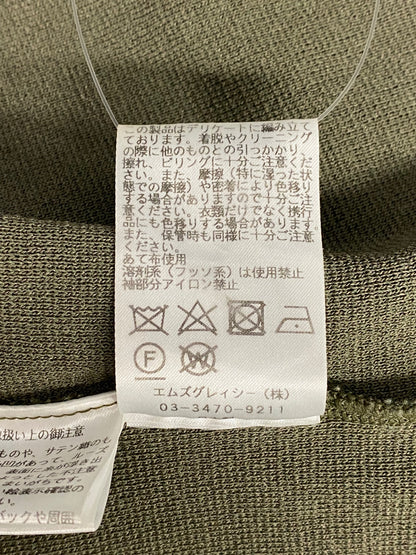エムズグレイシー ロマンティックチュールニット 118502 ニット セーター 38 カーキグリーン ITBEFB8D4KID