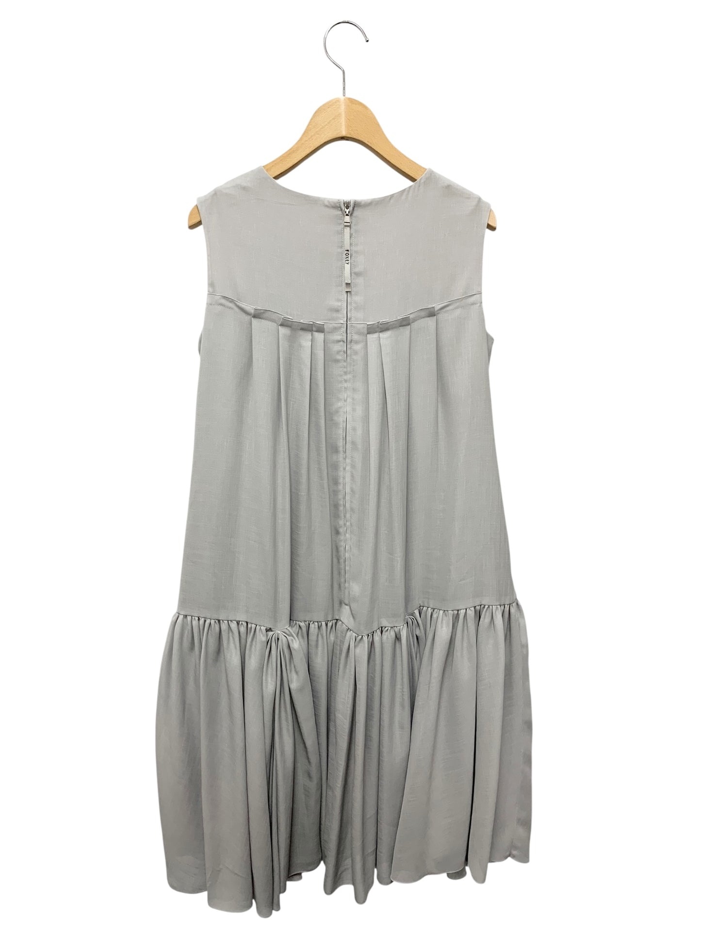フォクシーニューヨーク Dress 39821 ワンピース 38 グレー ITBHUU4GAAPW