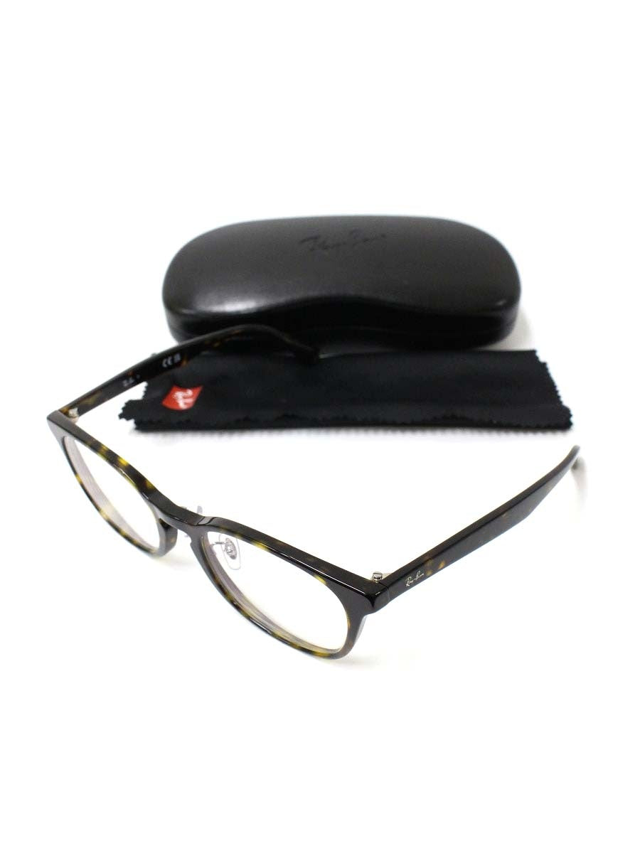 レイバン RB5386D メガネ ブラウン セルフレーム フルリム ウェリントン ITU6PVAC99YY