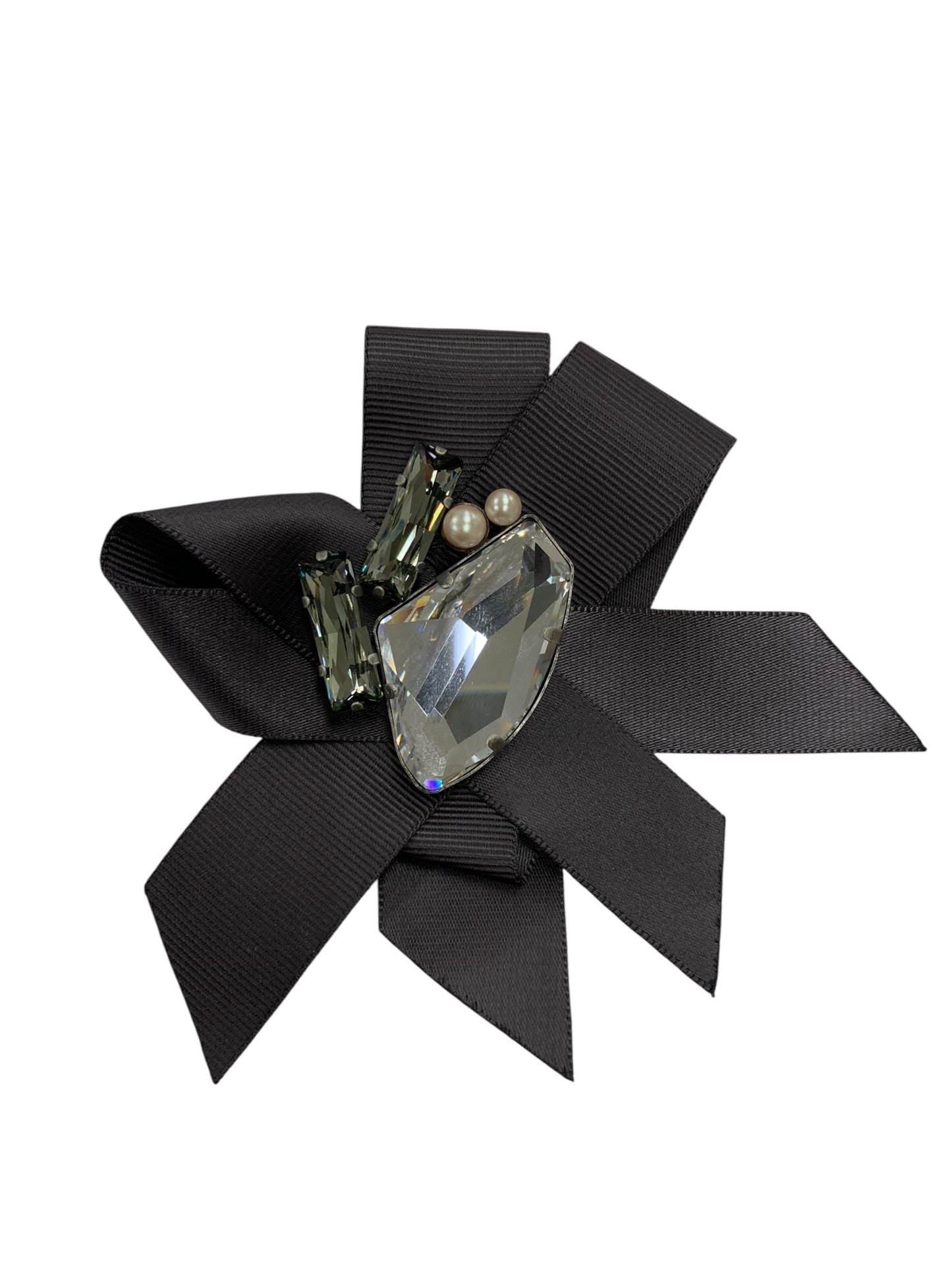 フォクシーブティック Ribbon Waltz 34127 ブローチ グレー IT1QZ1X476CW