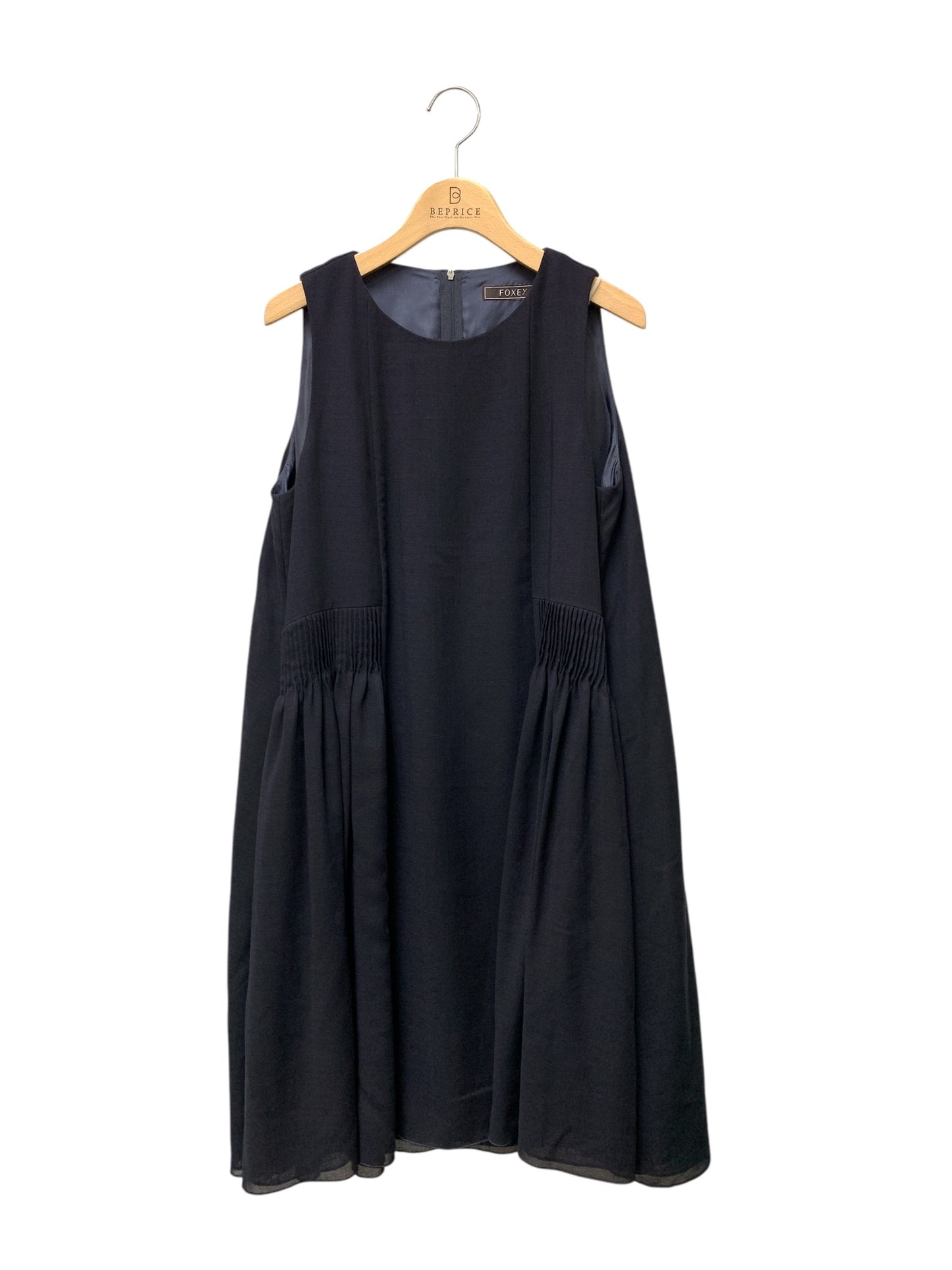 フォクシーブティック Dress 36786 ワンピース 38 ネイビー ITTJMW4WN51Q