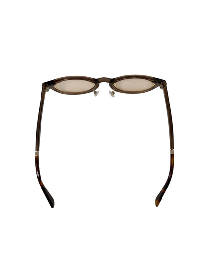 カルバンクライン CK23552SLB スケルトンブラウン セル　鼻パットつき　ユニセックス　UVカット　ケース付 ITTPLWARYN58 【SALE】